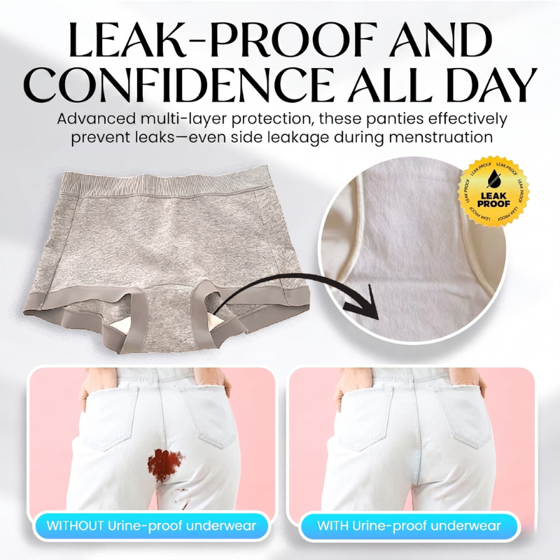 DryConfide Leak-Proof Seamless Briefs