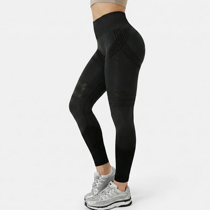 High Waisted And Hip Lifting Yoga Elastic Quick Drying Tight Pants