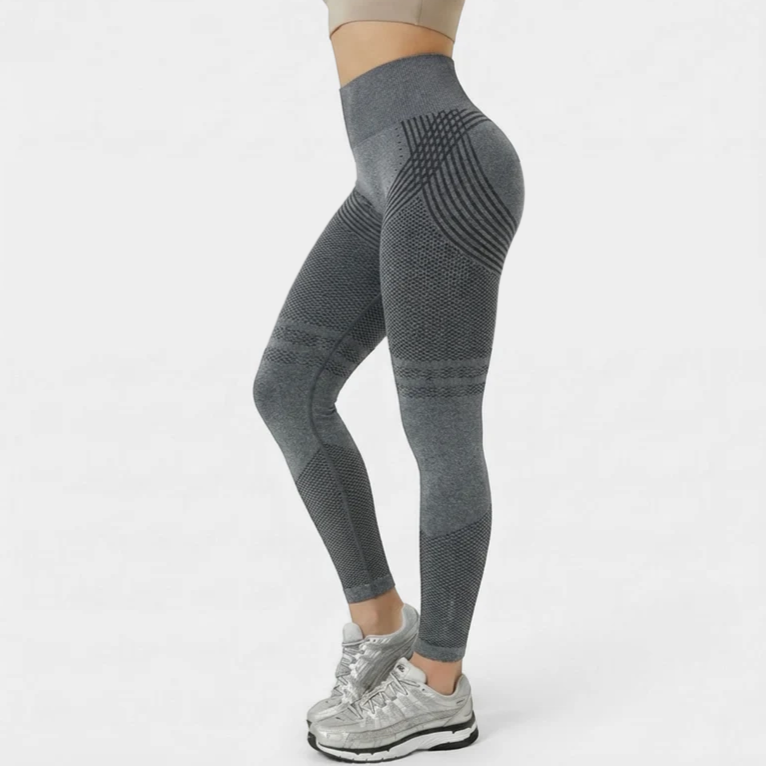 High Waisted And Hip Lifting Yoga Elastic Quick Drying Tight Pants