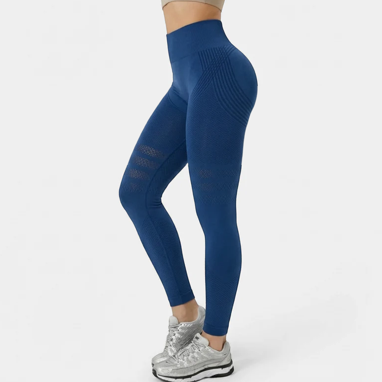 High Waisted And Hip Lifting Yoga Elastic Quick Drying Tight Pants