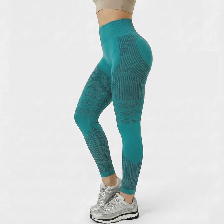 High Waisted And Hip Lifting Yoga Elastic Quick Drying Tight Pants