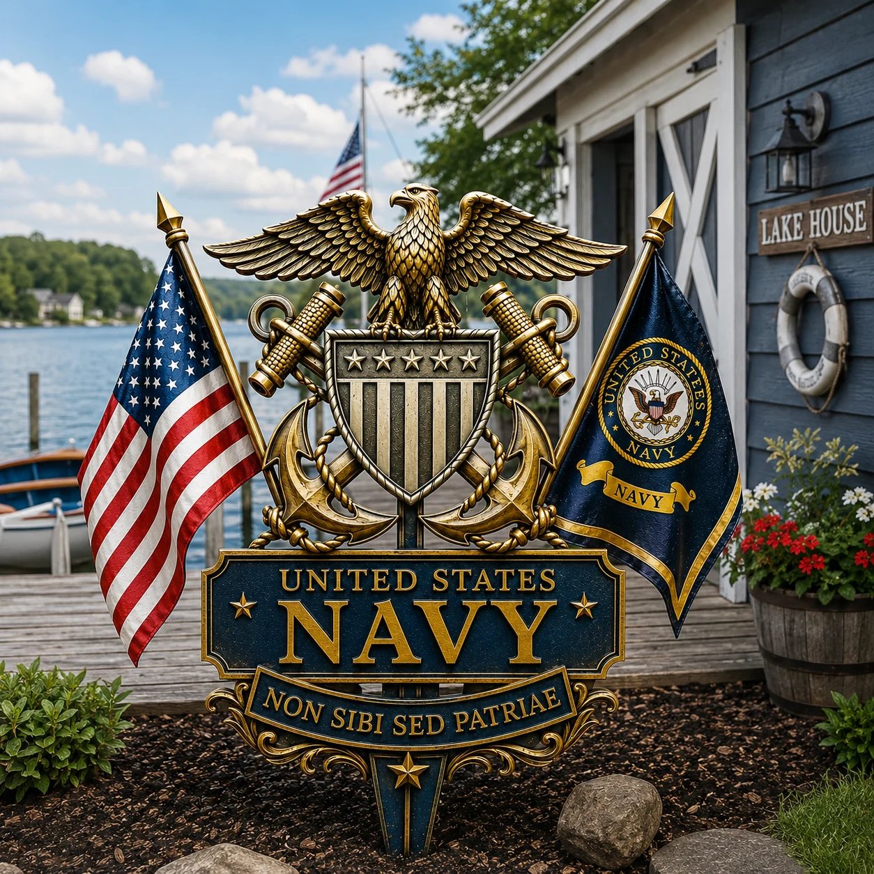 🔥Last Day 49% OFF-🎖️US Military Branch Tribute Garden Stake Collection