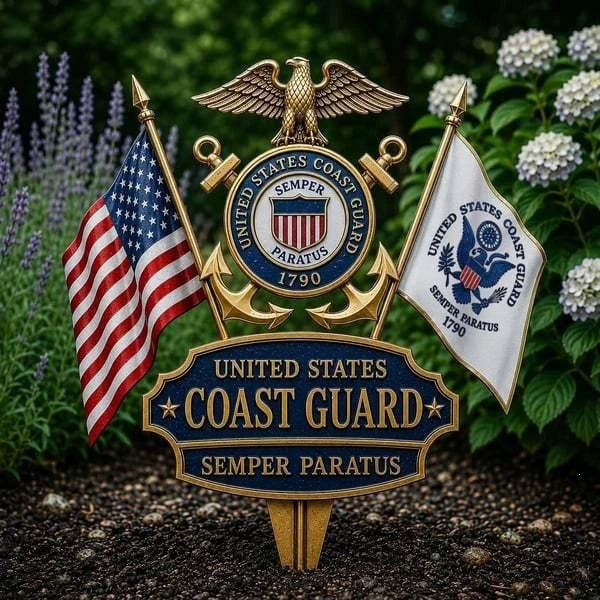 🔥Last Day 49% OFF-🎖️US Military Branch Tribute Garden Stake Collection