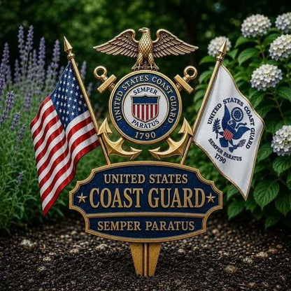 🔥Last Day 49% OFF-🎖️US Military Branch Tribute Garden Stake Collection