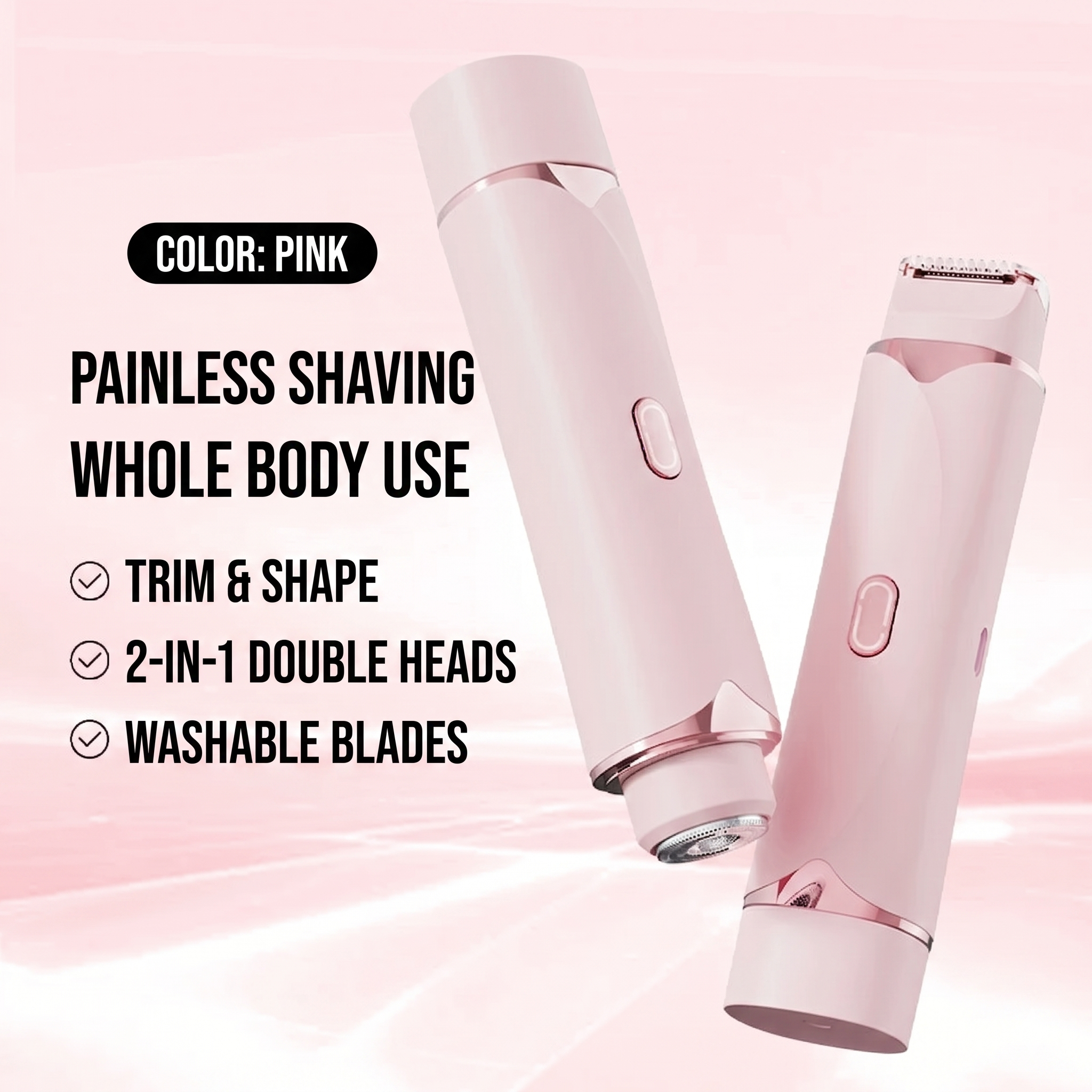 KBT™2-in-1 Painless Bikini Hair Trimmer
