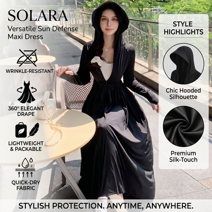 Solara Ultimate Full-Body Sun Defense Maxi Dress