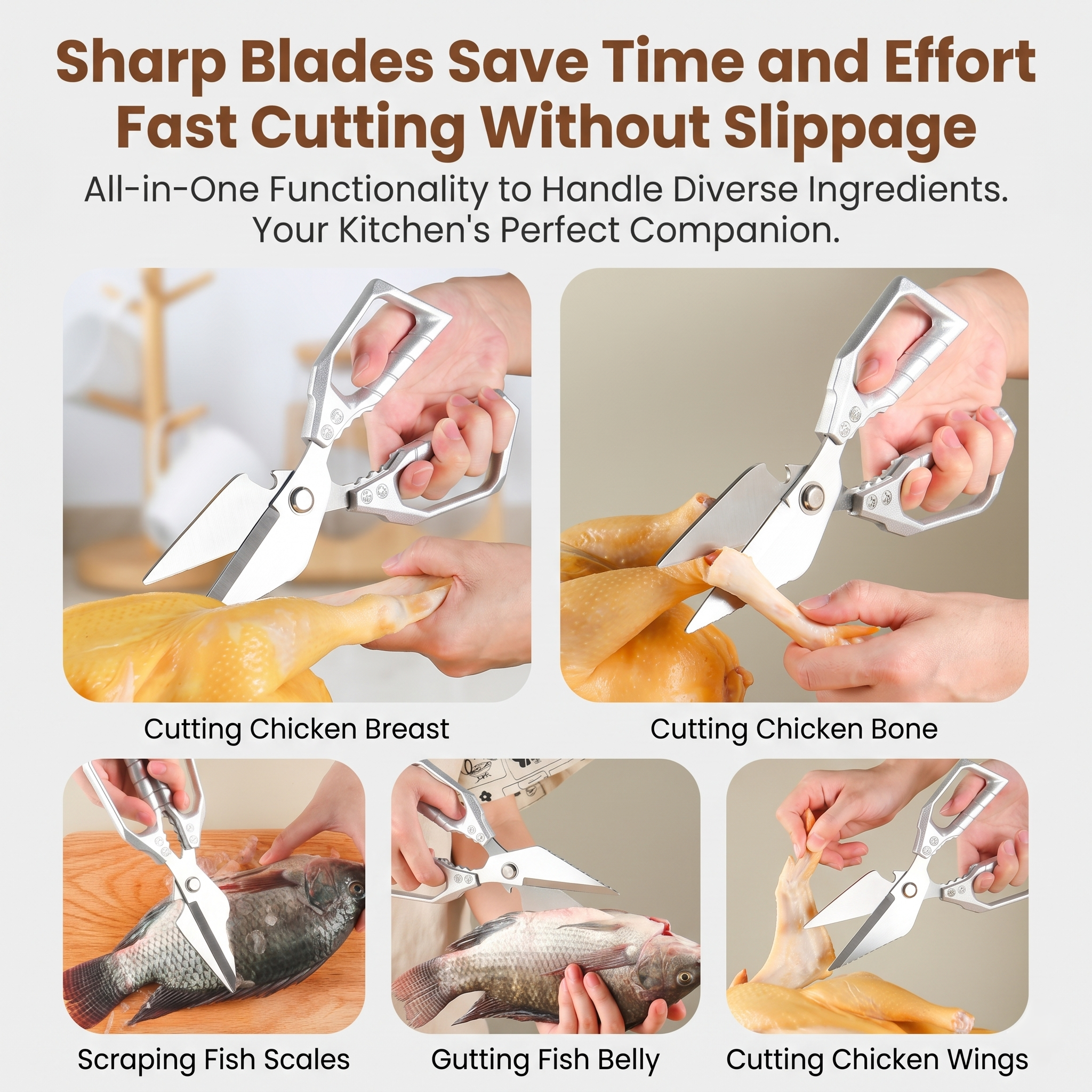 TitanShear: All-in-One Heavy Duty Kitchen Tool