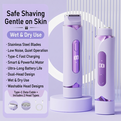 KBT™2-in-1 Painless Bikini Hair Trimmer