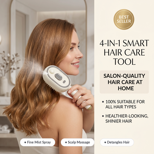 🔥Electric Spray Hair Brush-Electric Spray Air Cushion Massage Comb