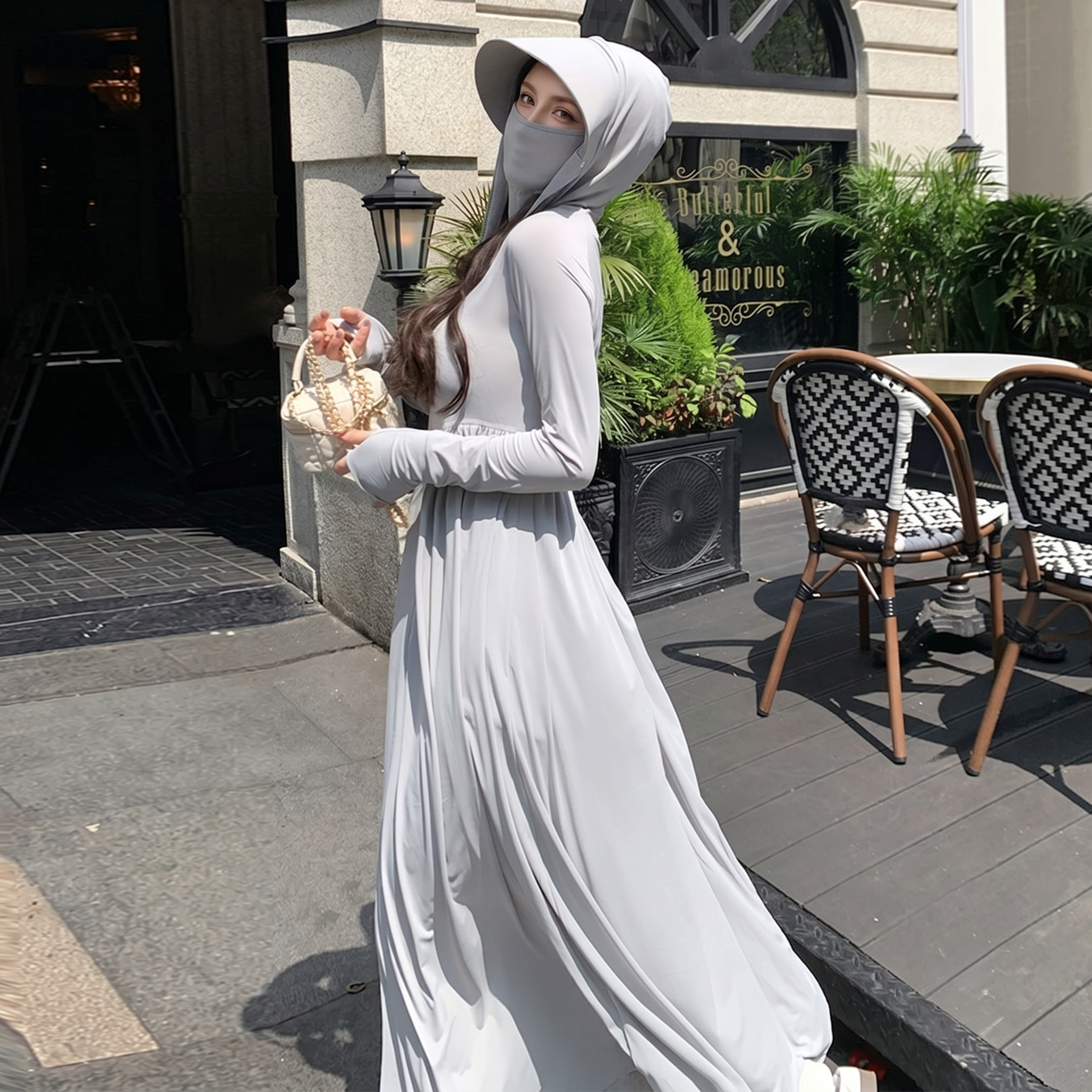Solara Ultimate Full-Body Sun Defense Maxi Dress
