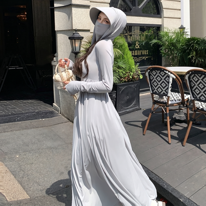 Solara Ultimate Full-Body Sun Defense Maxi Dress