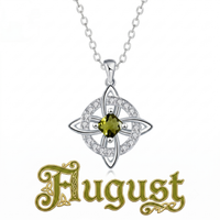 August / Peridot Crystal