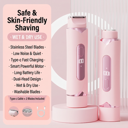KBT™2-in-1 Painless Bikini Hair Trimmer