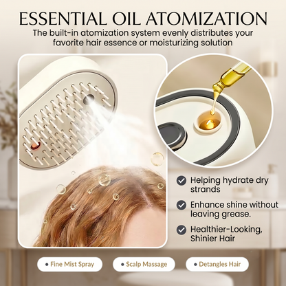 🔥Electric Spray Hair Brush-Electric Spray Air Cushion Massage Comb