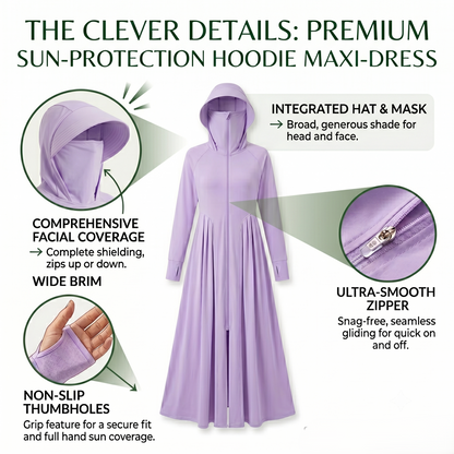 Solara Ultimate Full-Body Sun Defense Maxi Dress