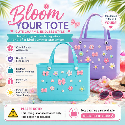 🌸DIY Beach Bag Charms & Accessories🌷