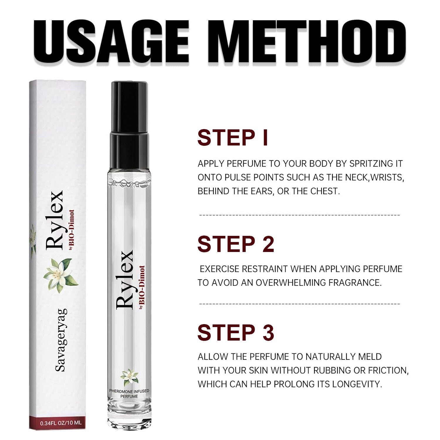 Rylex™ Savagery Pheromone Men Perfume