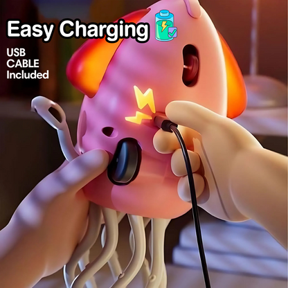 Ultimate Baby Sensory Companion: Musical Dancing Squid - Encourages Crawling & Visual Tracking
