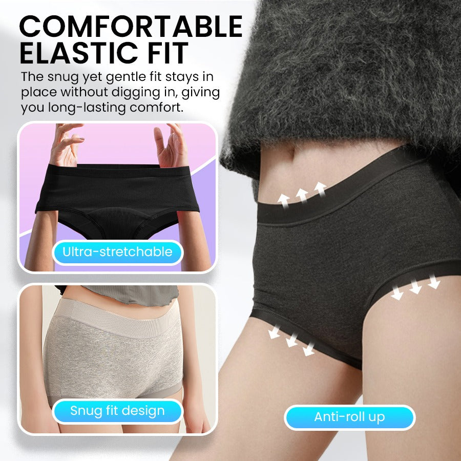 DryConfide Leak-Proof Seamless Briefs